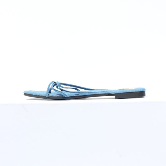 BIANCA, Blue Denim Sandal