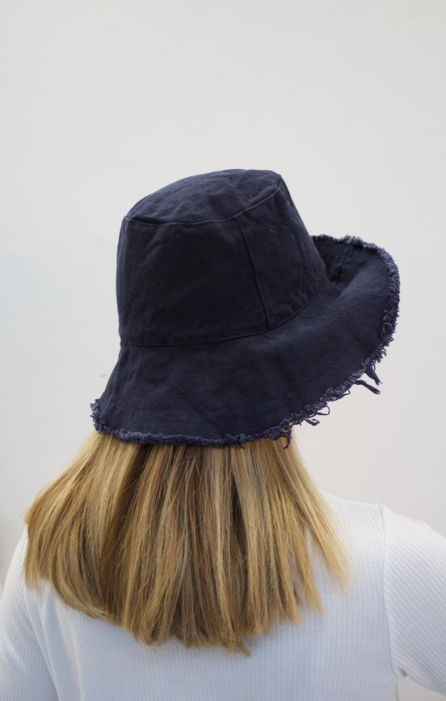EVA Navy up-cycled cotton hat