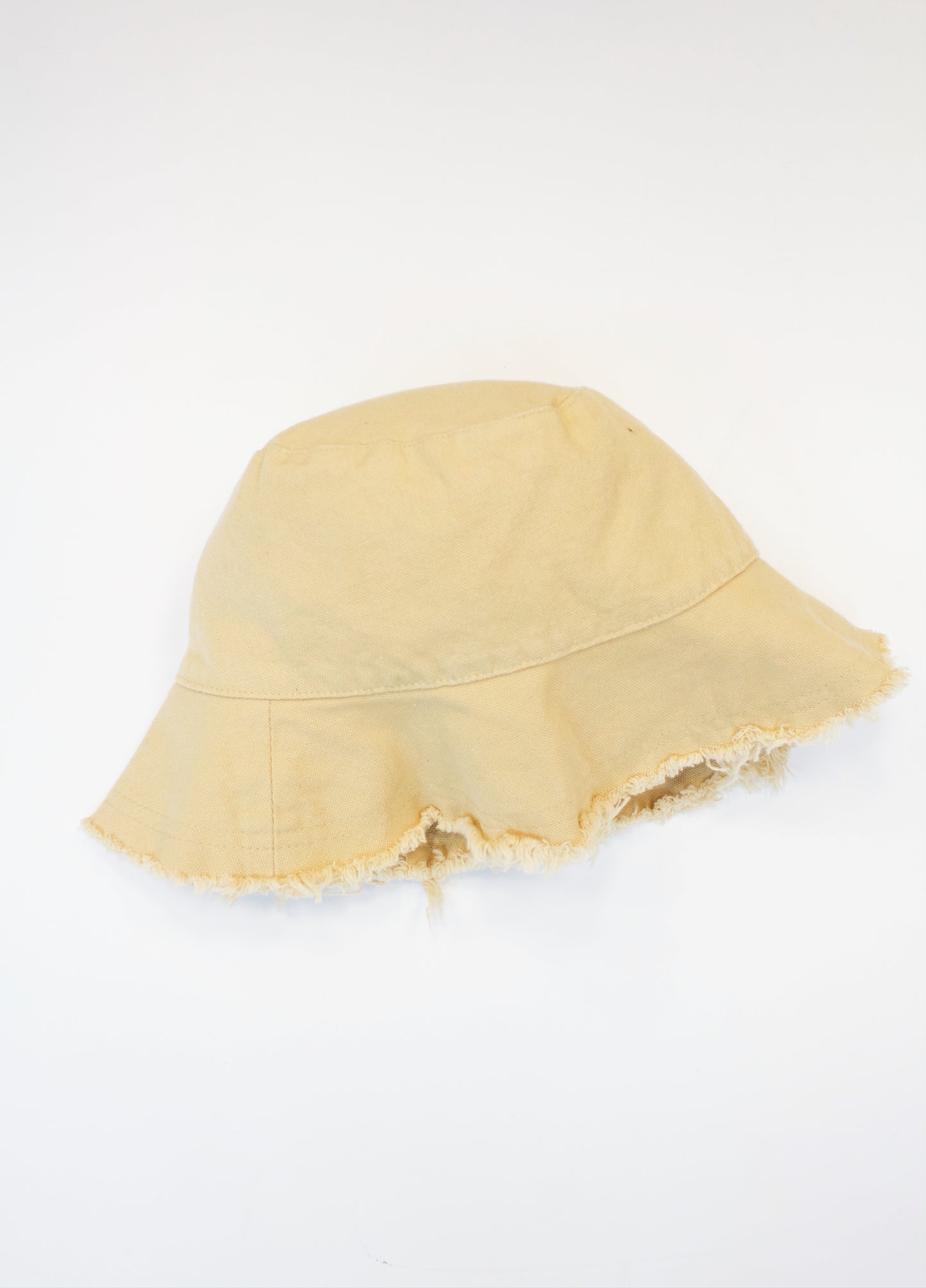 EVA Yellow up-cycled cotton hat